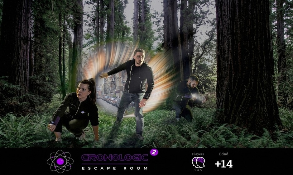 Viaja en el tiempo en esta escape room de 2 a 5 jugadores