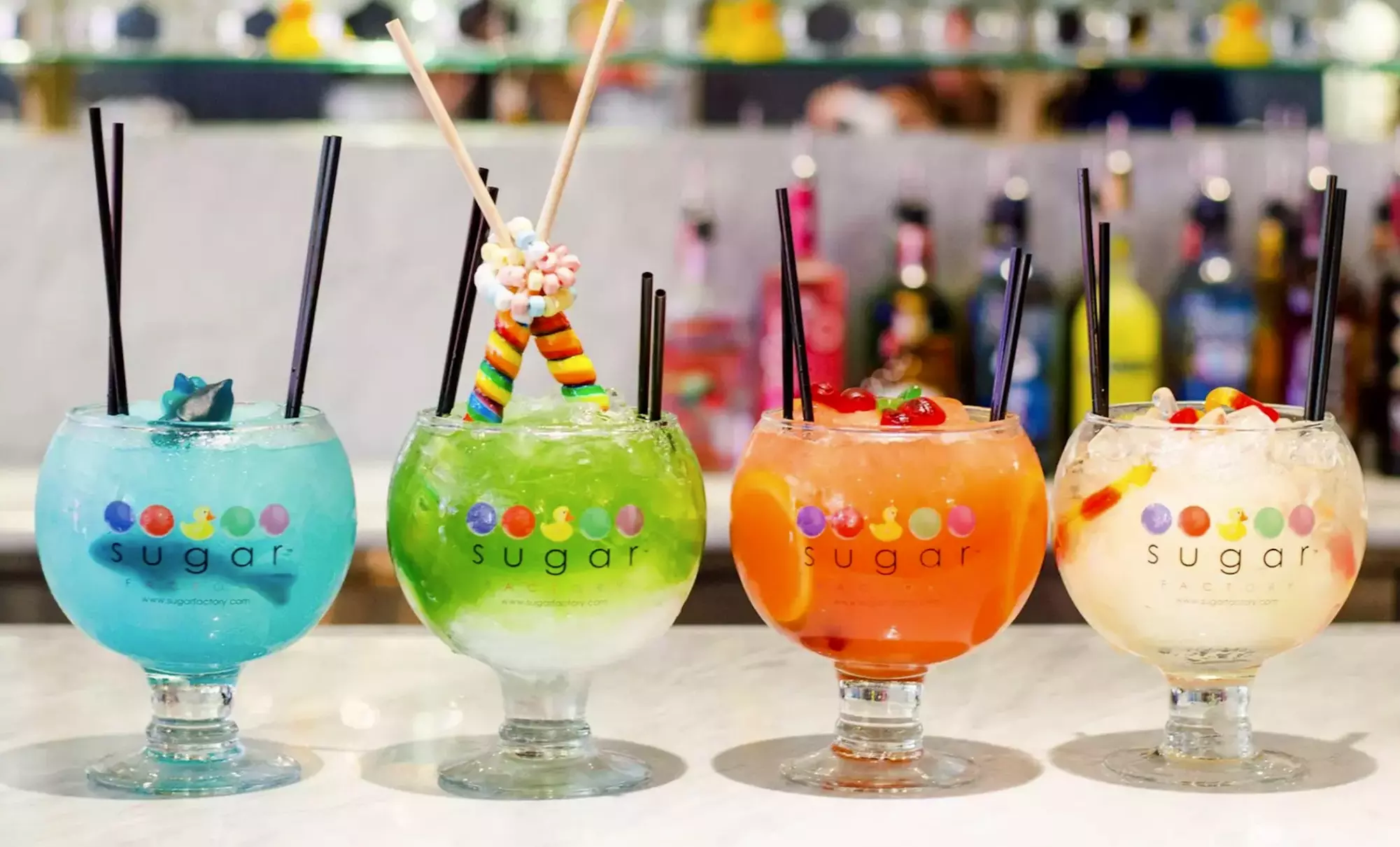 $100 Dining Credit or NYE Open Bar Party at Sugar Factory Las Vegas (Up to 31% Off)