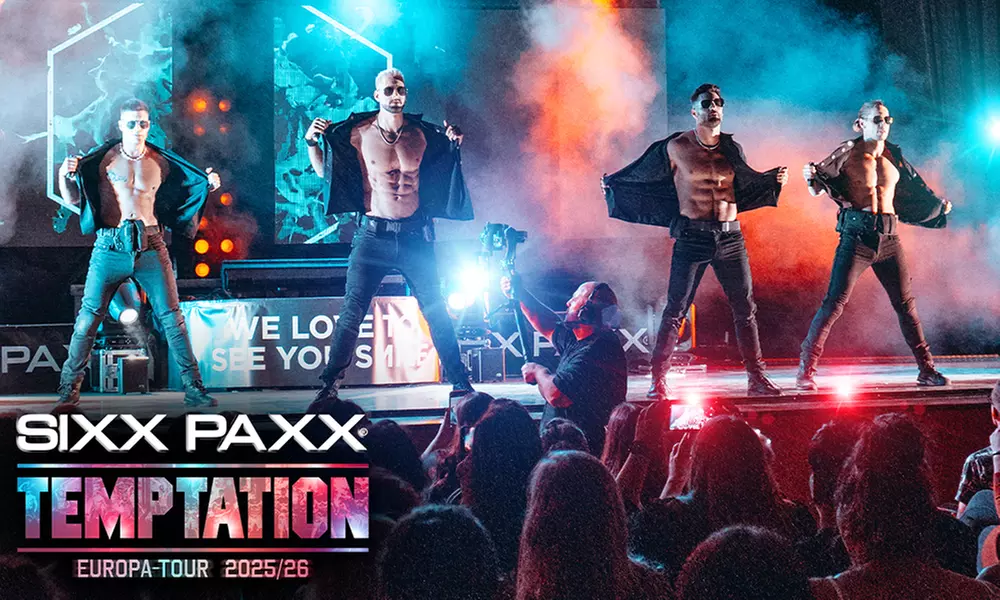 Bestplatz-Ticket für „10 Jahre SIXX PAXX – Temptation Tour 2026“