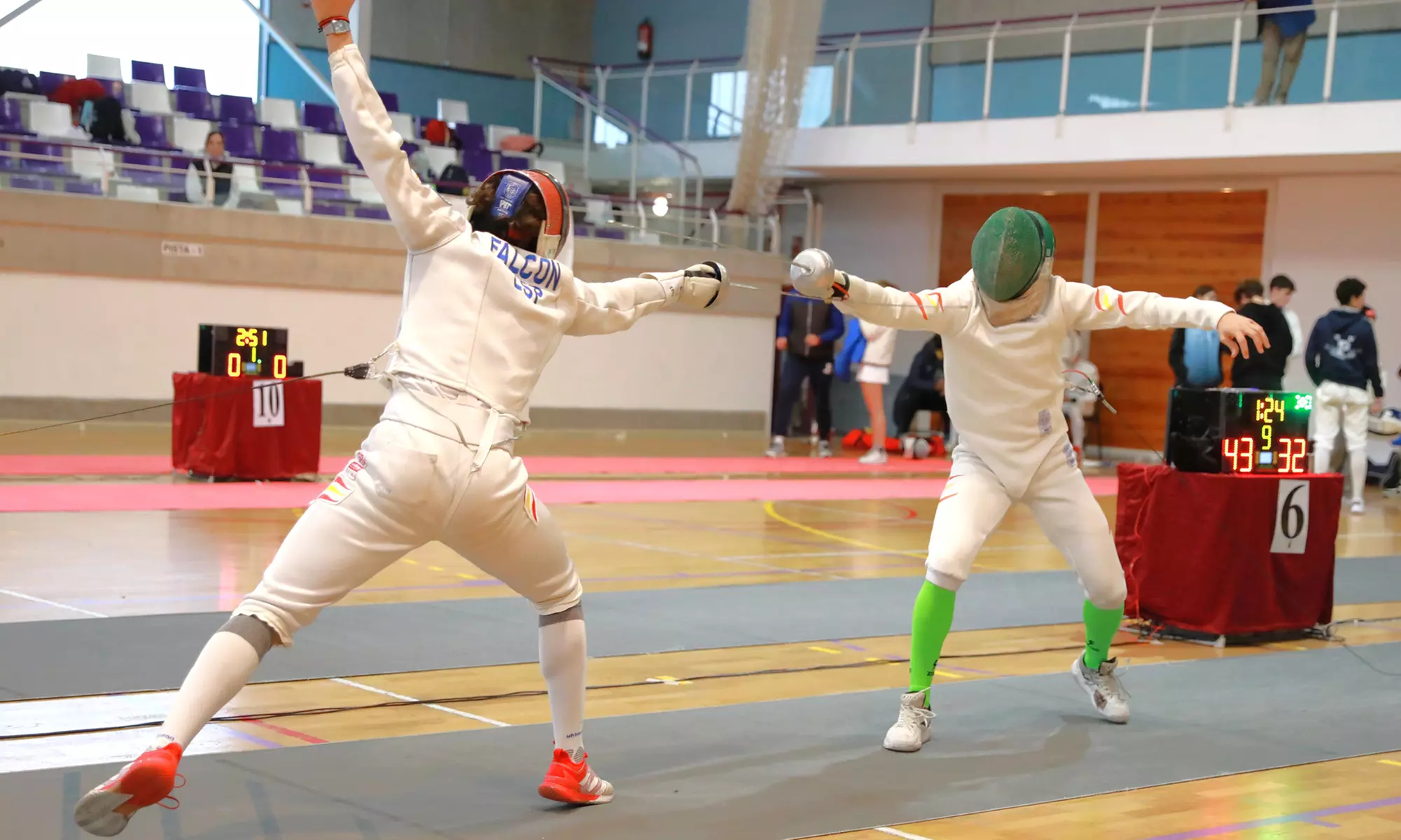 Curso de iniciación de esgrima con 8 sesiones de 1 hora para 1 o 2 pax