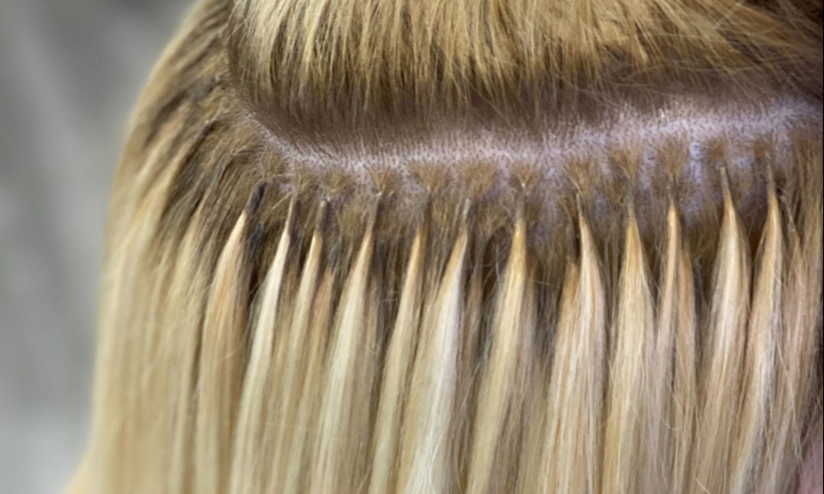 Traditional Sew-In, Tape-In, and K-Tip Extensions with Trim and Style