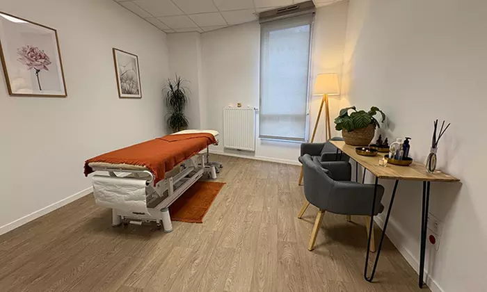 Massage ayurvédique avec Caramel