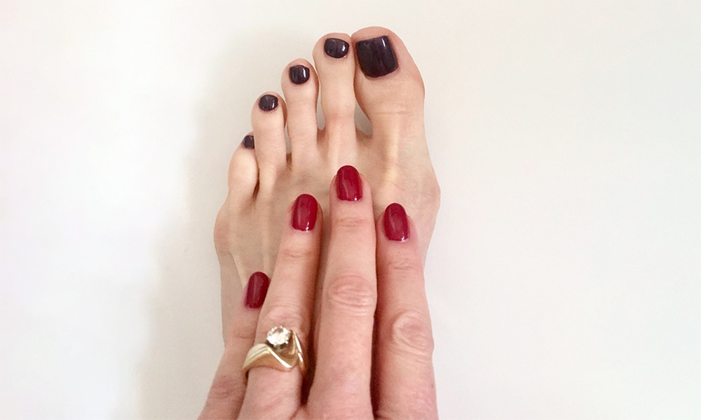 Spa Manicure/Pedicure with Shellac or Combo