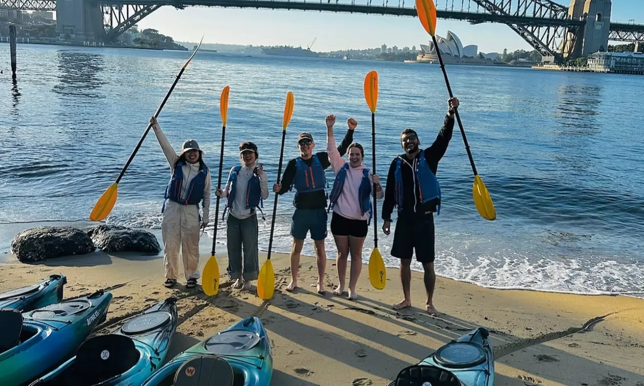 Sunrise & Sunset Sydney Harbour Kayaking for 1–4 People