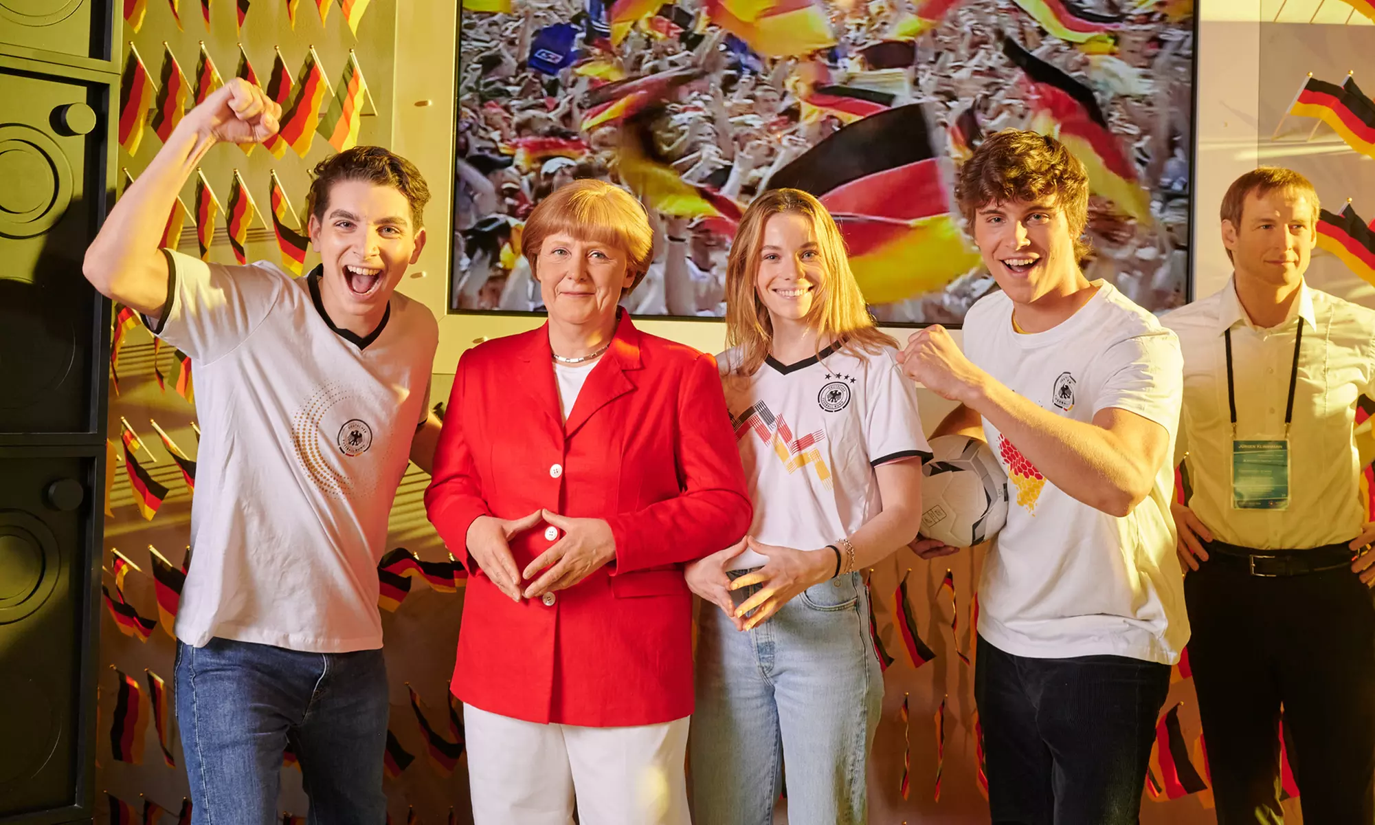 Eintrittskarte für "Madame Tussauds Berlin" für 1 Kind / 1 Erwachsenen