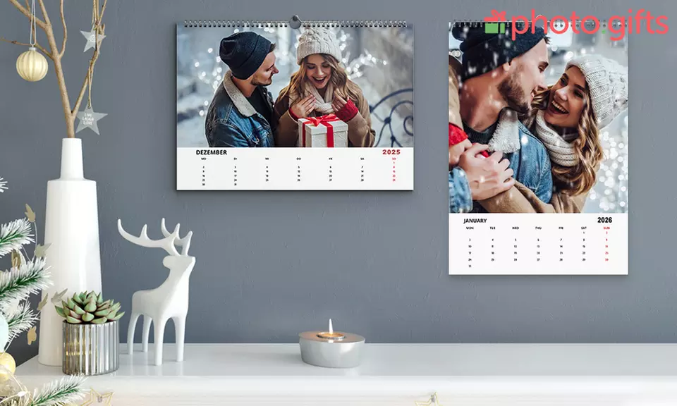 Foto-Wandkalender in 2 Größen