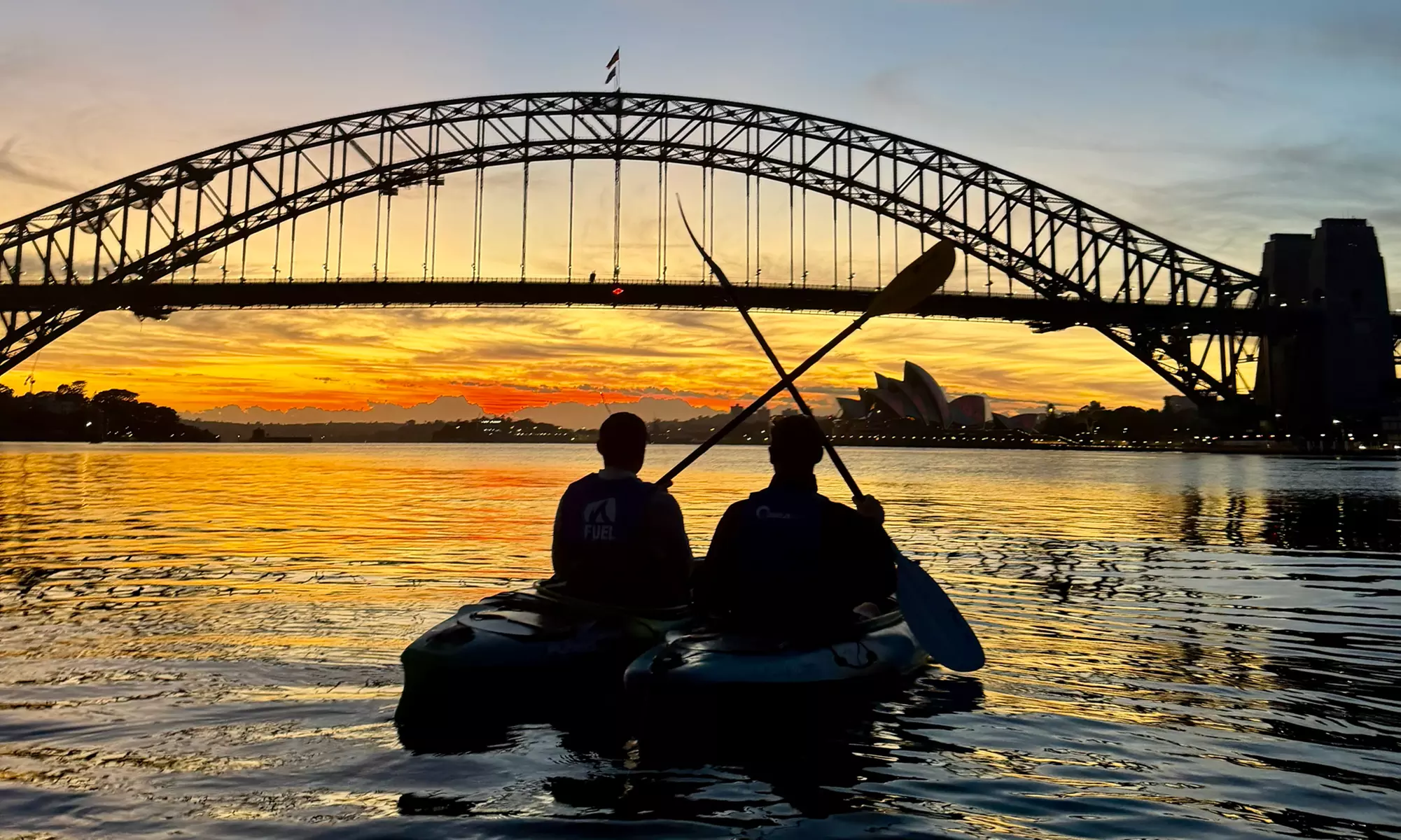 Sunrise & Sunset Sydney Harbour Kayaking for 1–4 People
