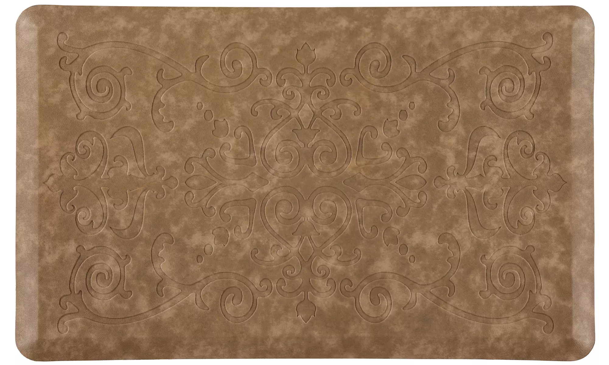 Cloud Comfort Medallion Embossed Floor Mat - Multiple Sizes & Colors