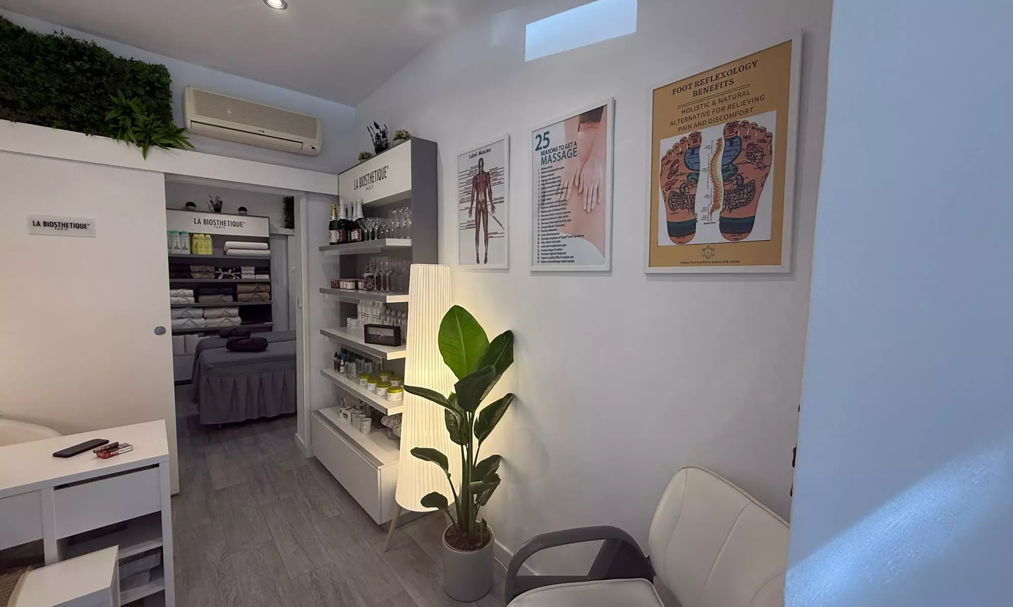 1 o 3 sesiones de masaje a elegir con opción a reflexología podal