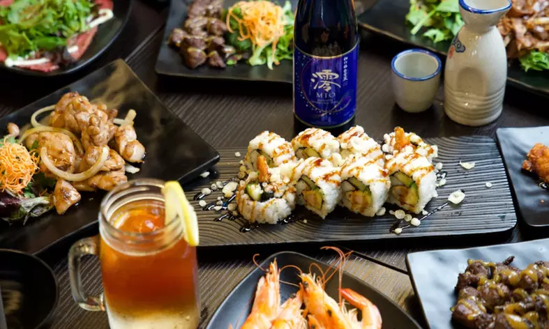 Okami Japanese Restaurant 15 Course Menu Sale