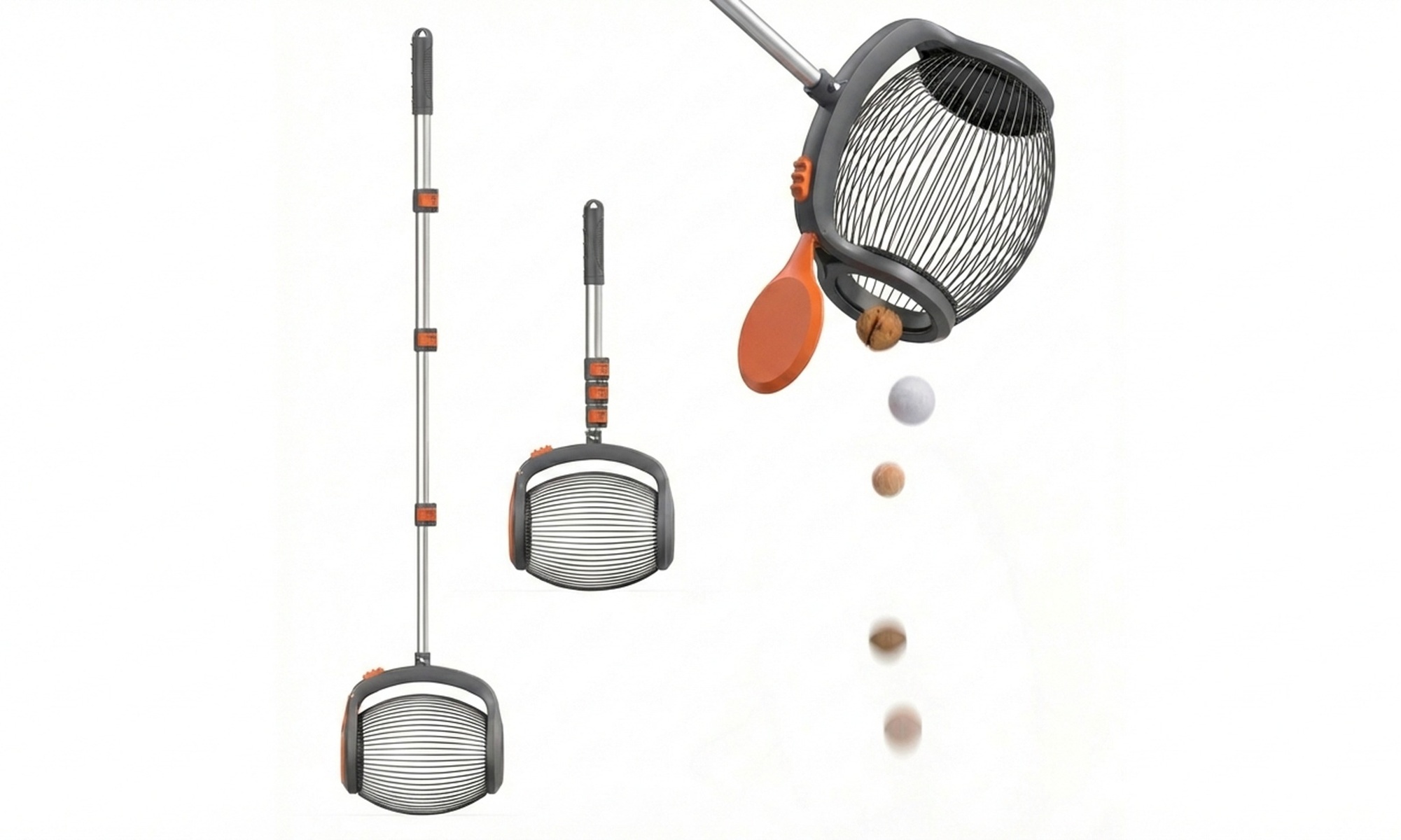 Rullo raccogli frutta con asta telescopica Boudech