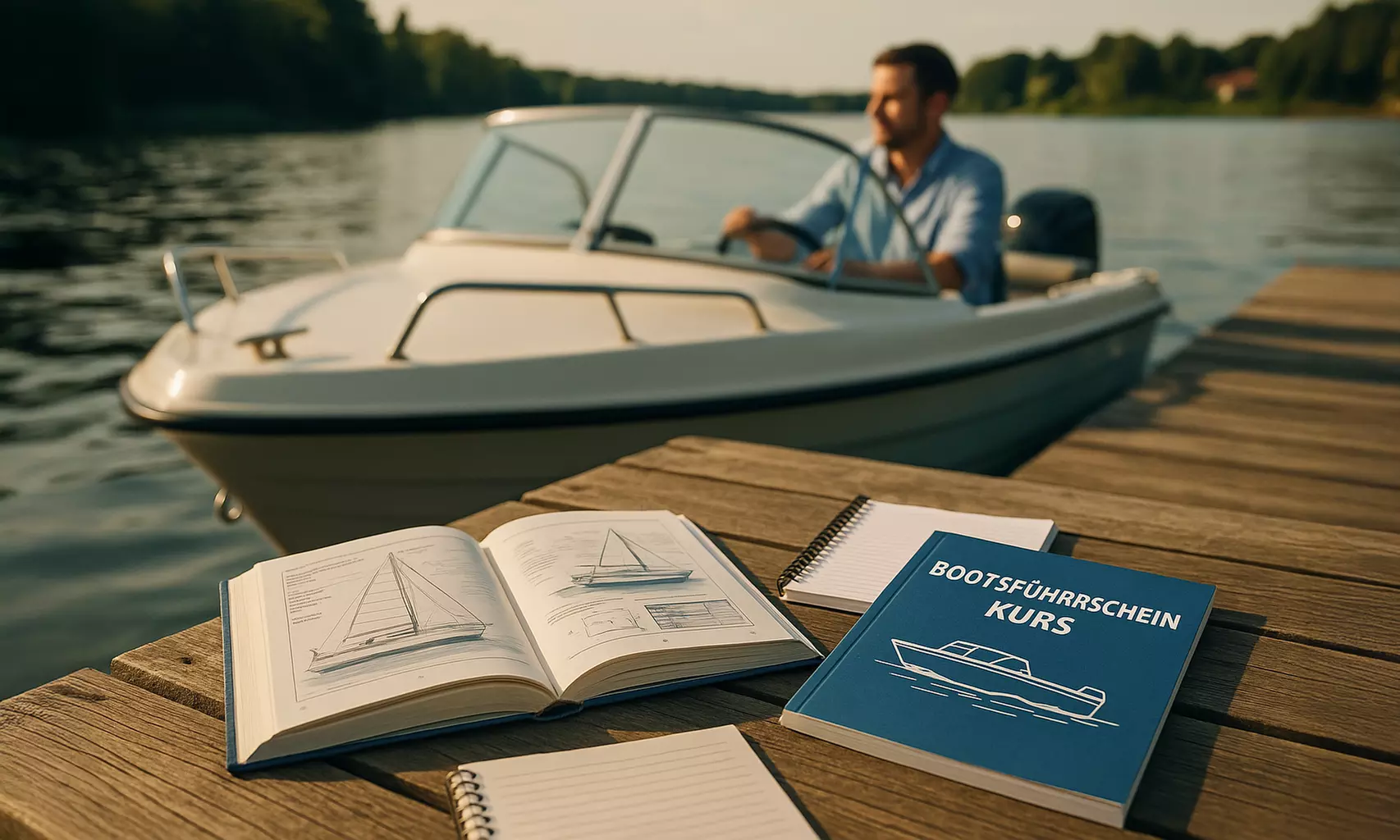 Sportbootführerschein - für 1 oder 2 Personen inkl. Kursmaterial