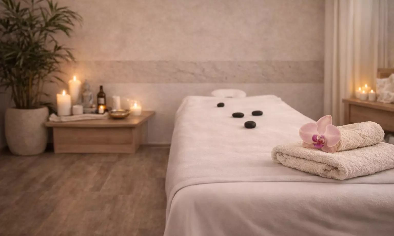 Doświadcz harmonii: relaksujące masaże i rytuały dla 1 lub 2 osób