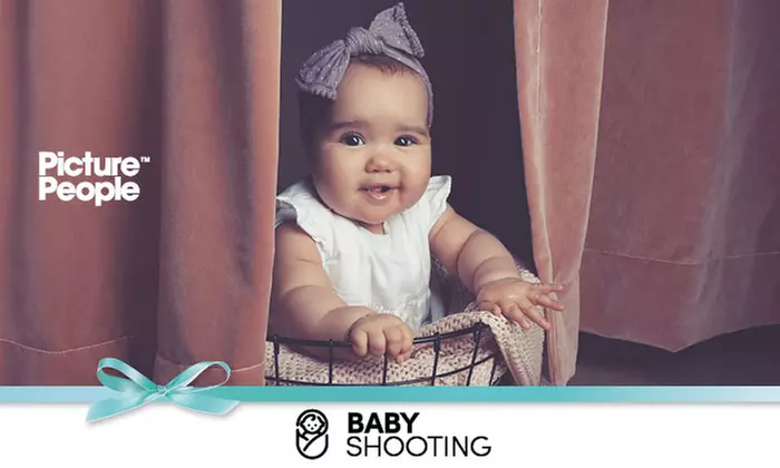 90 Min. Baby Fotoshooting inkl. 2-5 Bildern + Geschenk