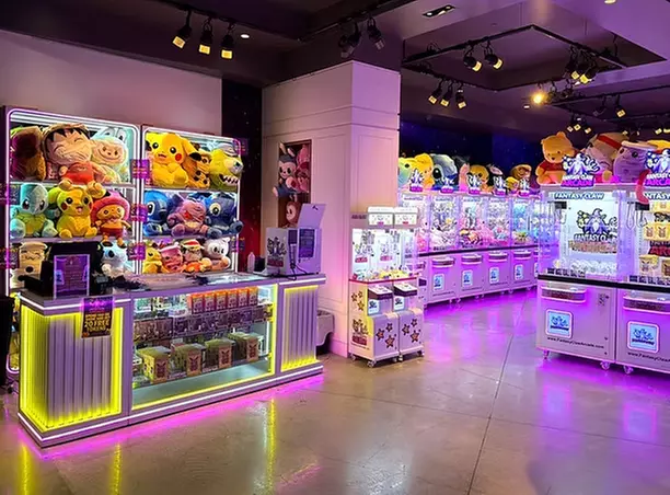 Tokens for Thrilling Claw Machines & Prizes at Fantasy Claw Arcade