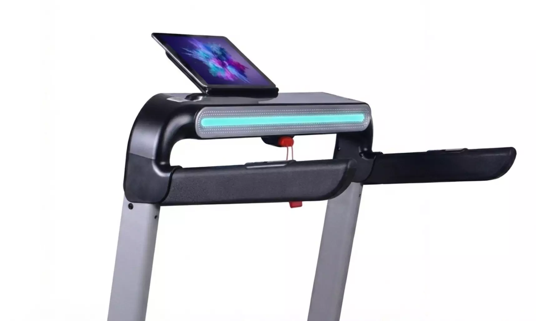 Cinta de correr eléctrica Space con motor de 1800 W y pantalla táctil