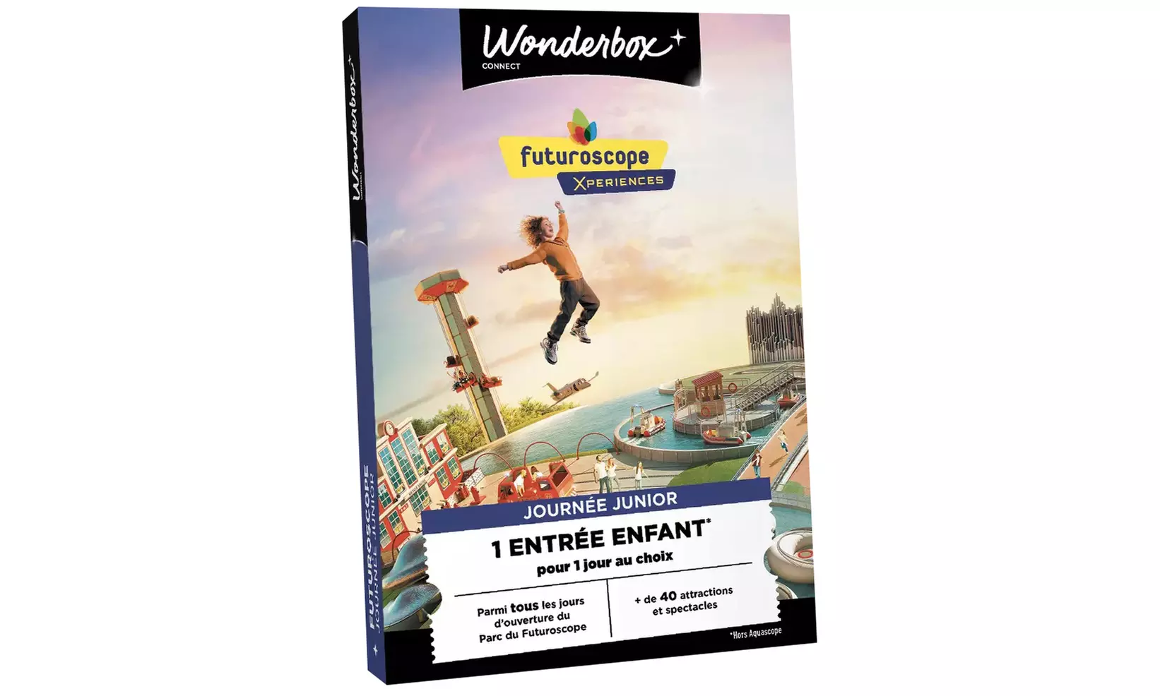 Futuroscope : sensations, rêves et technologie avec Wonderbox Connect