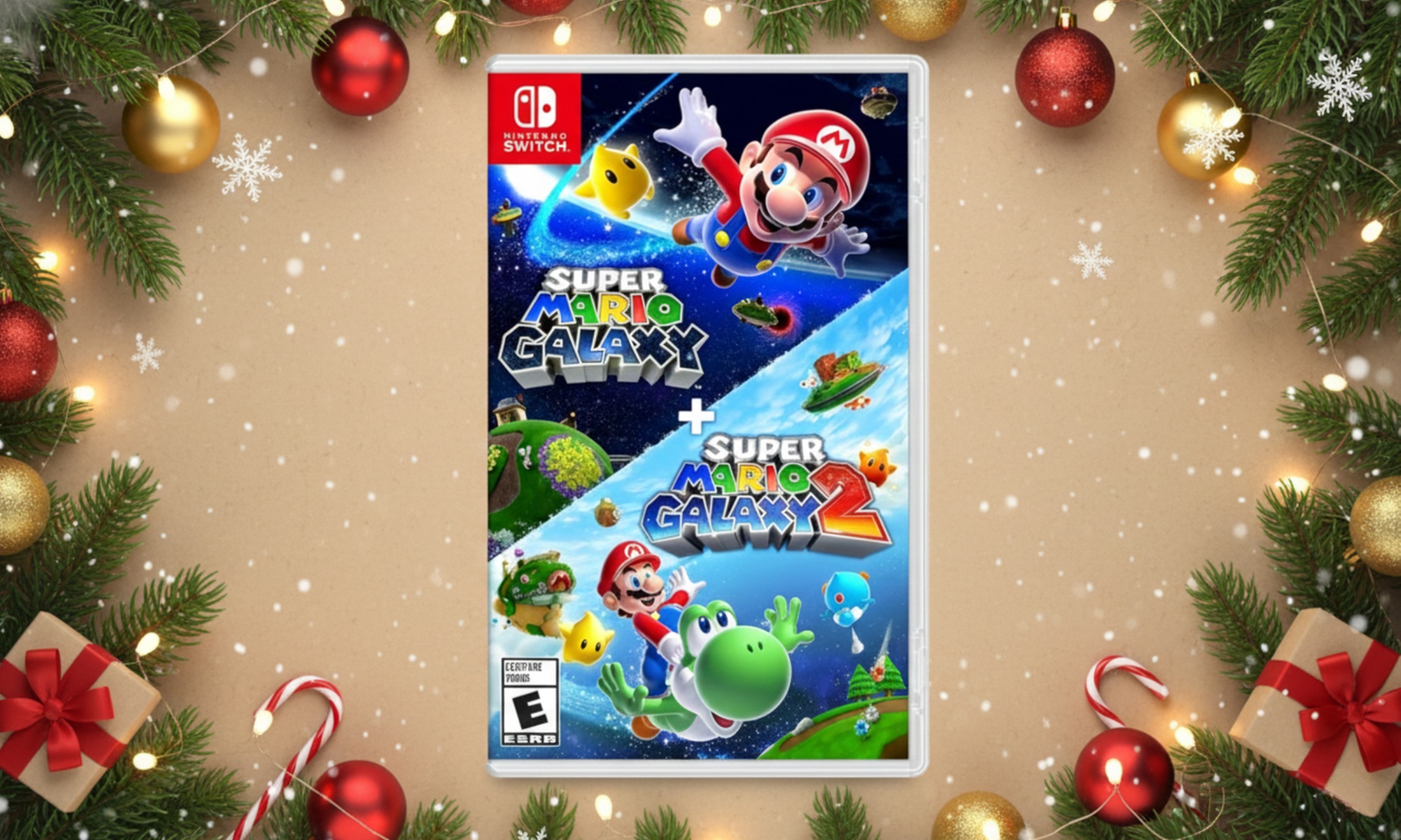 Super Mario Galaxy Plus Super Mario Galaxy 2 - Nintendo Switch (Region Free)