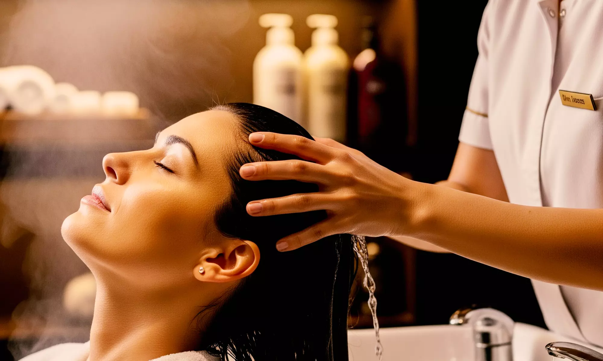 Unwind and Relax with 60 or 90-Minute Head Spa + Optional Mini Facial