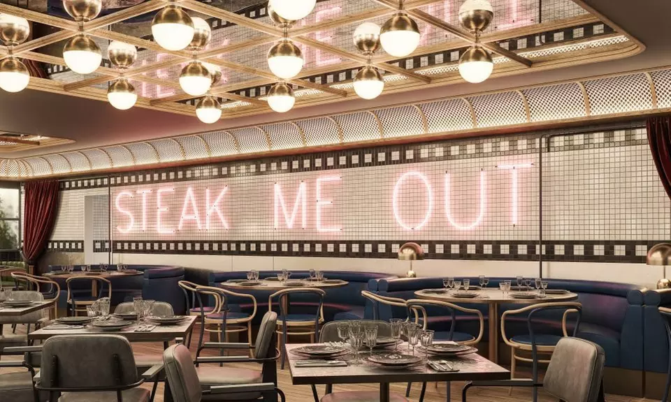 Menú Steakburger para 2 o 4 personas con entrante, postre y bebida