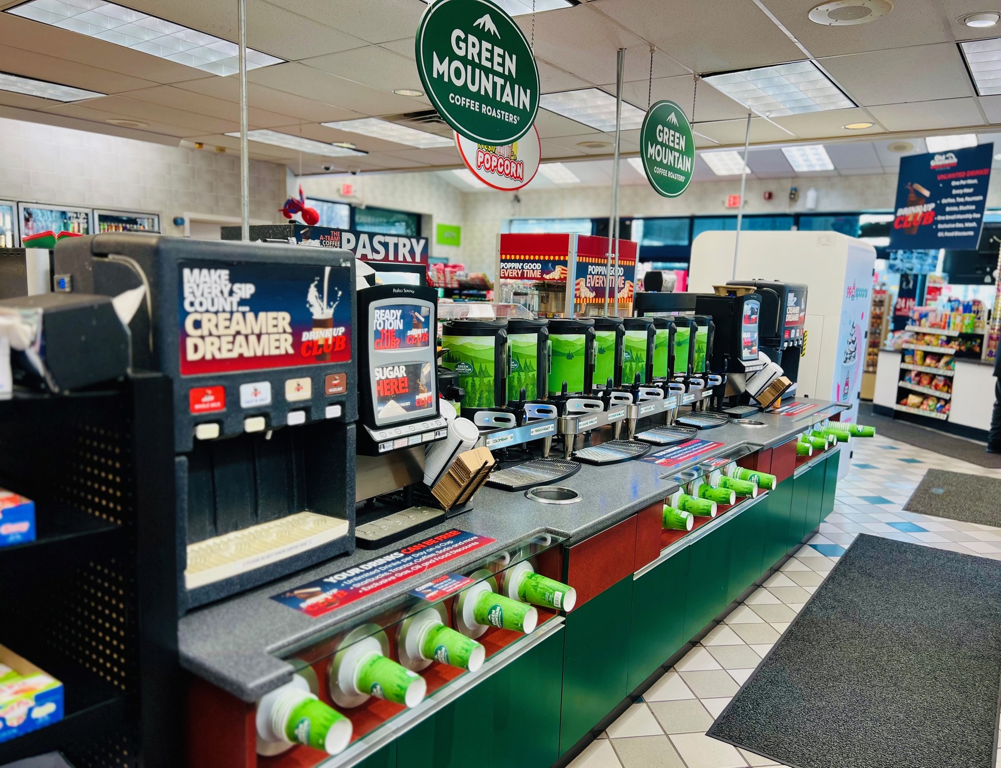 One Month of the Drink Up Club: Includes 25¢ Off Per Gallon of Gas