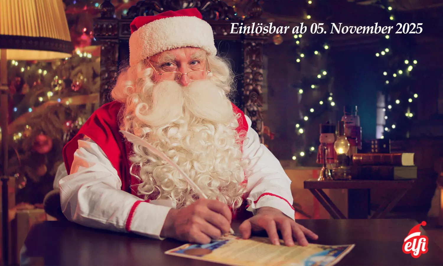 Gutschein für personalisierbare Videos oder Briefe vom Weihnachtsmann