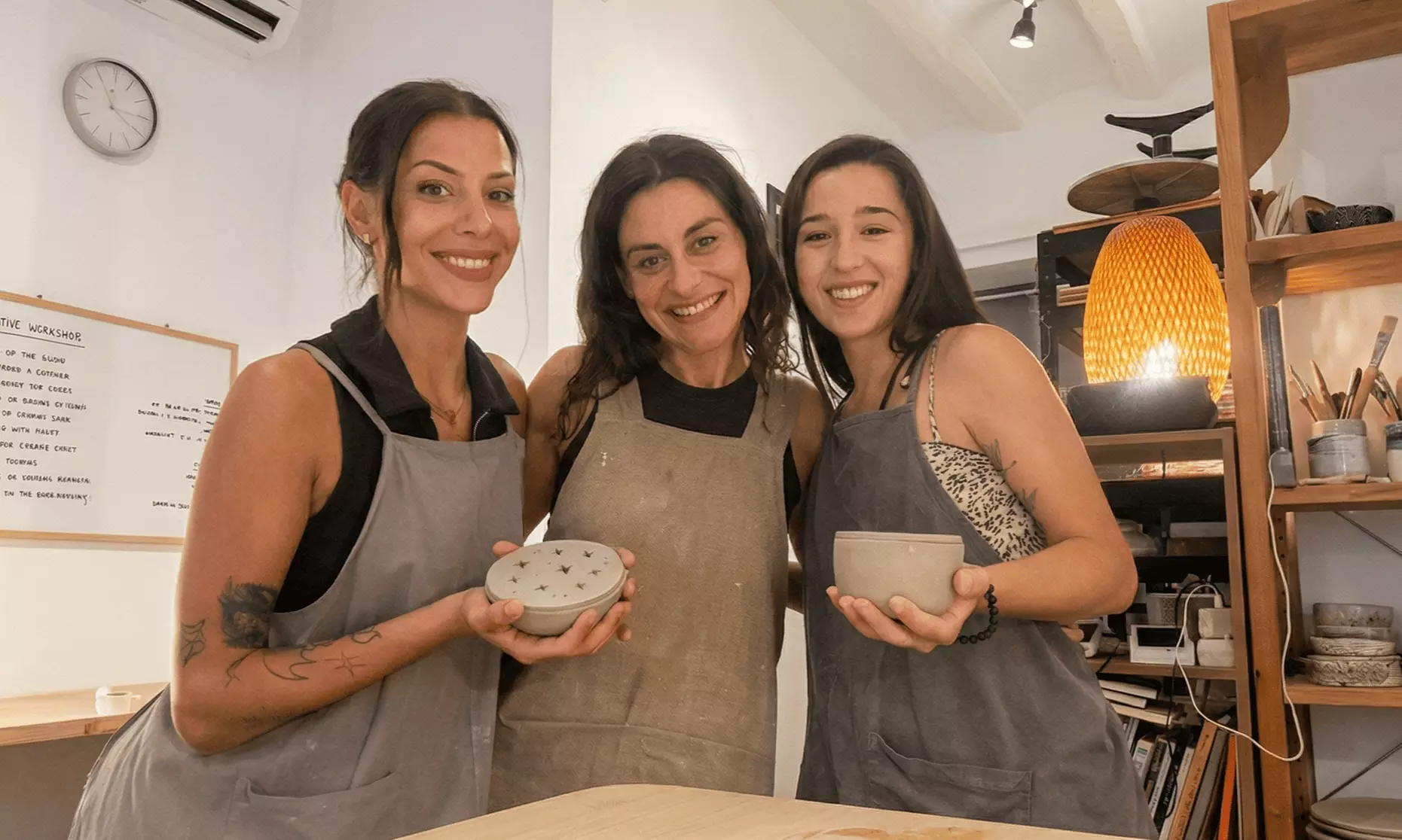 Taller de iniciación a la cerámica de 2 horas para 1 o 2 personas