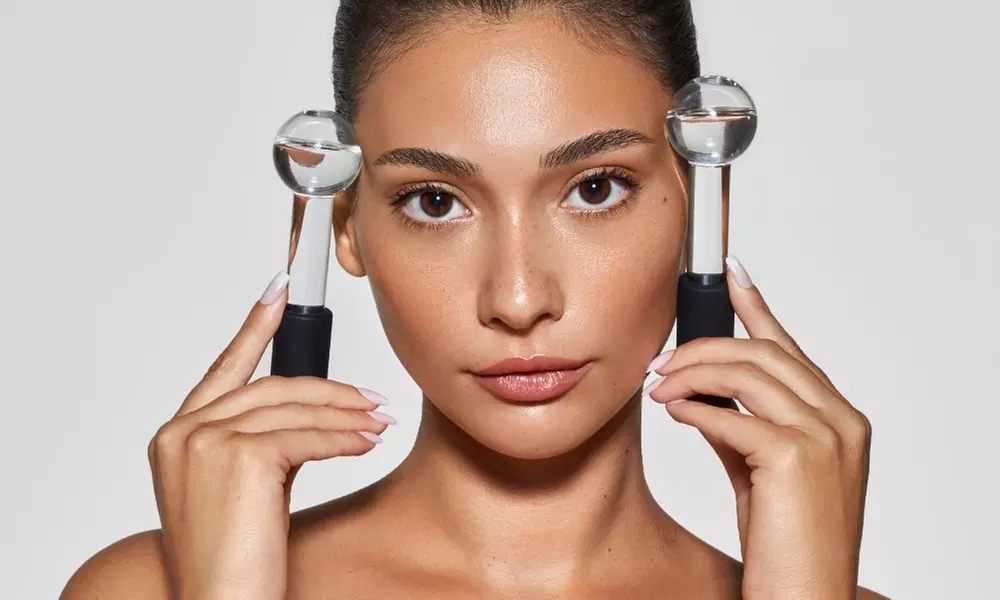 LVLY 2er-Set kühlende Kosmetikkugeln