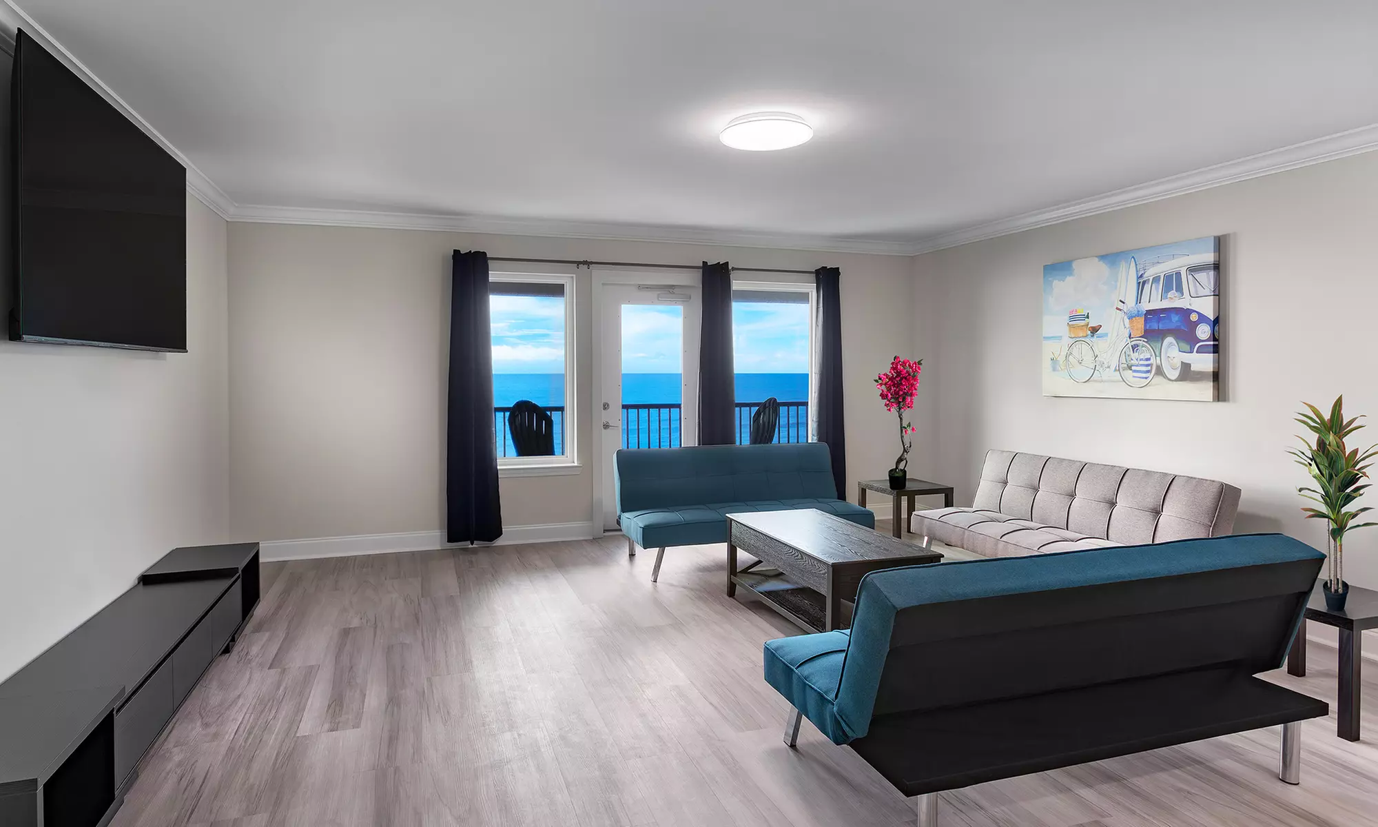 Oceanfront Boardwalk Escape with Stunning Views and Coastal Comfort