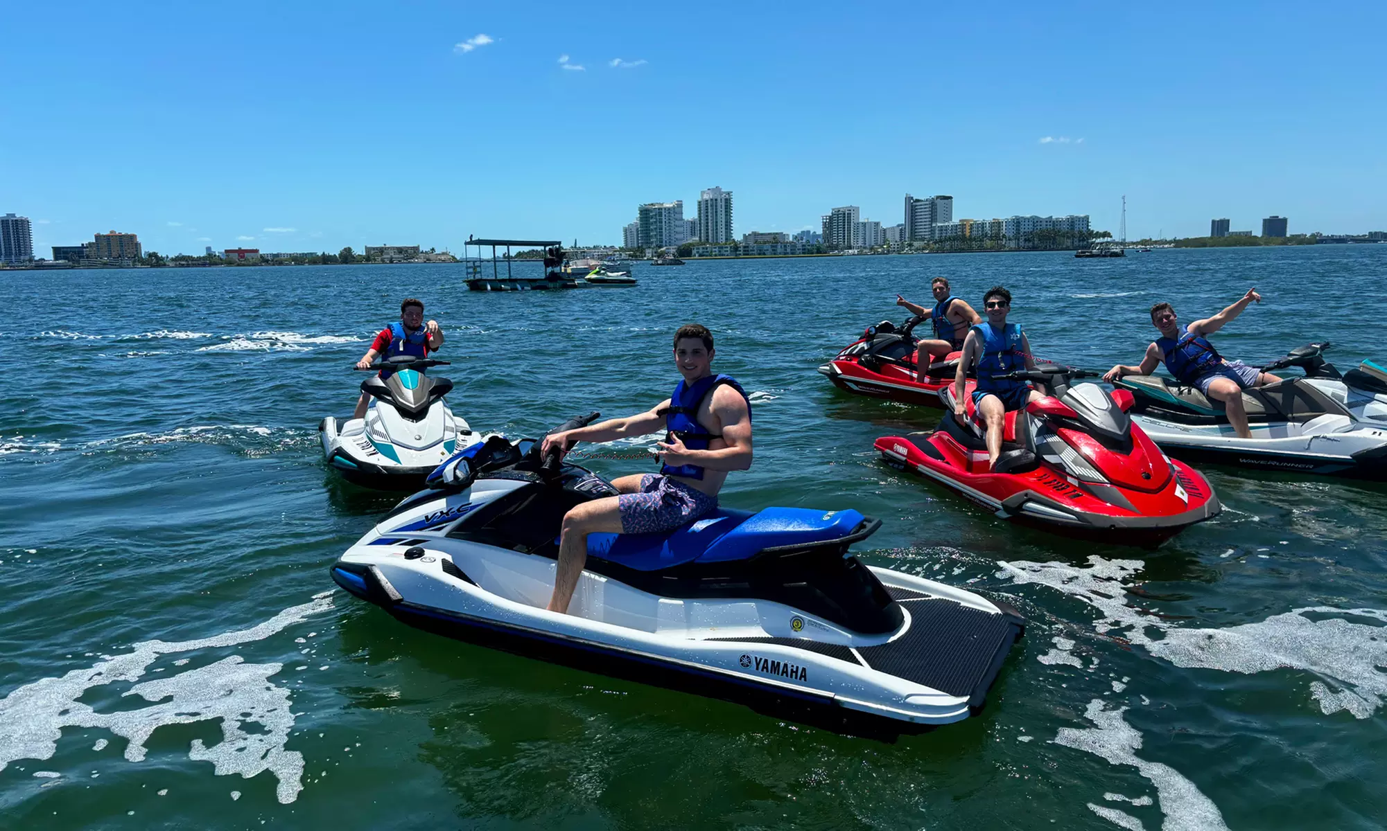 Experience One, Two or Three Thrilling Jet Ski Rides