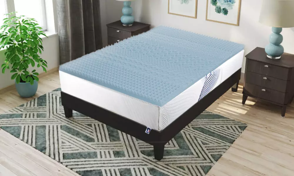 Surmatelas Refresh à mousse à mémoire de forme Gel Refresh