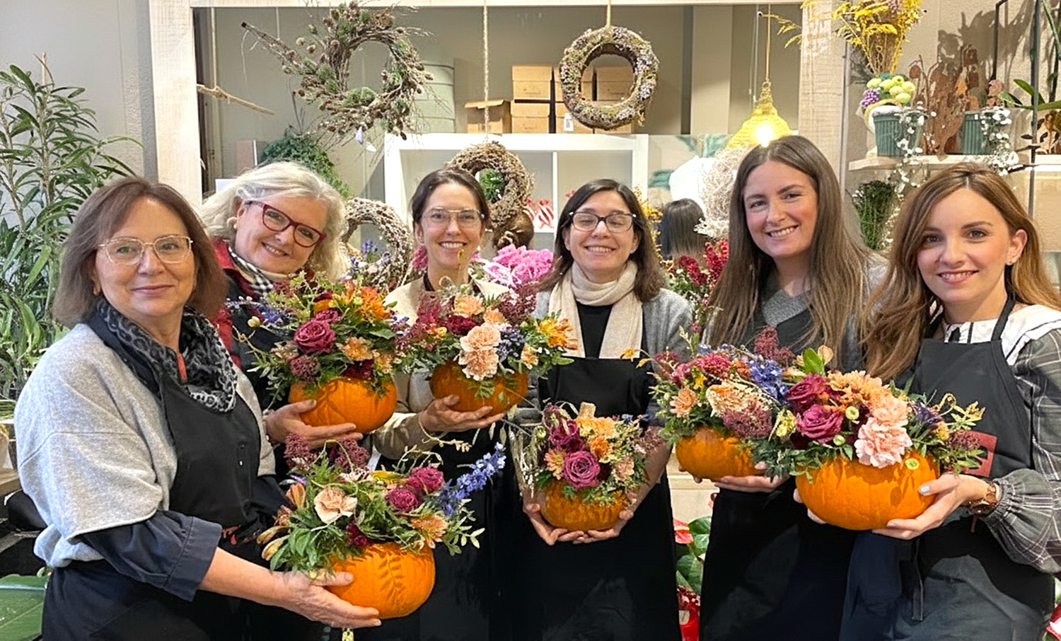 Taller creativo con flores de 2 horas para 1 o 2 personas