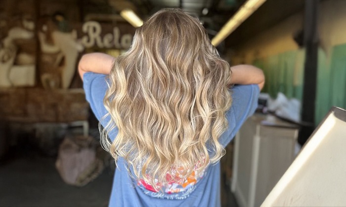 Haircut, Condition, Blowdry w/ All Over Color, Half or Full Highlights