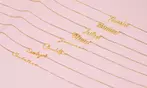 Custom Name Necklace Personalized Jewelry Gift (Up to 91% Off)