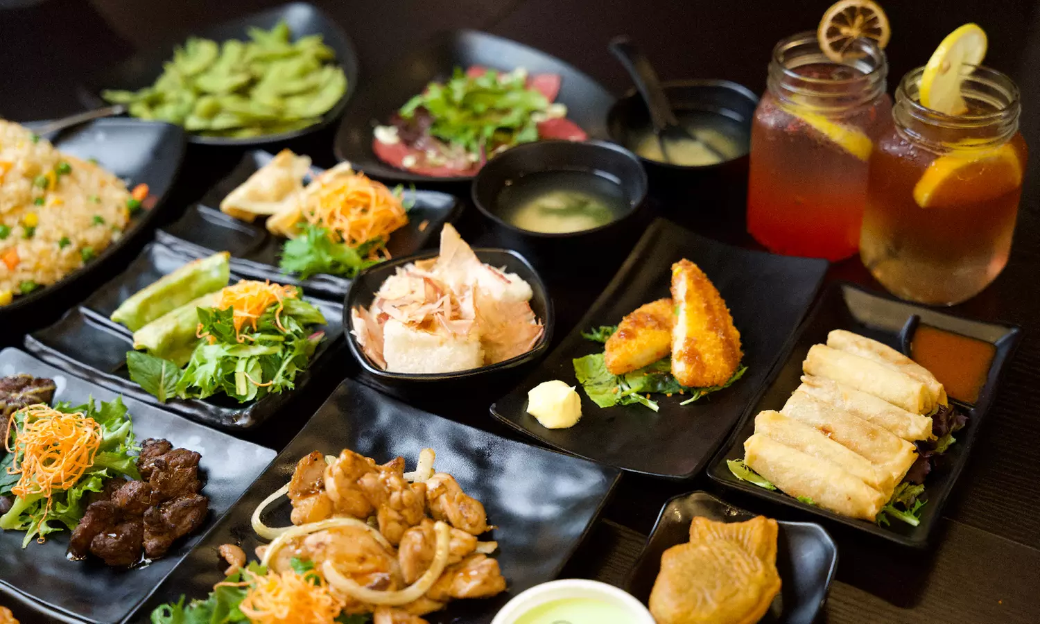 Okami Japanese Restaurant 15 Course Menu Sale