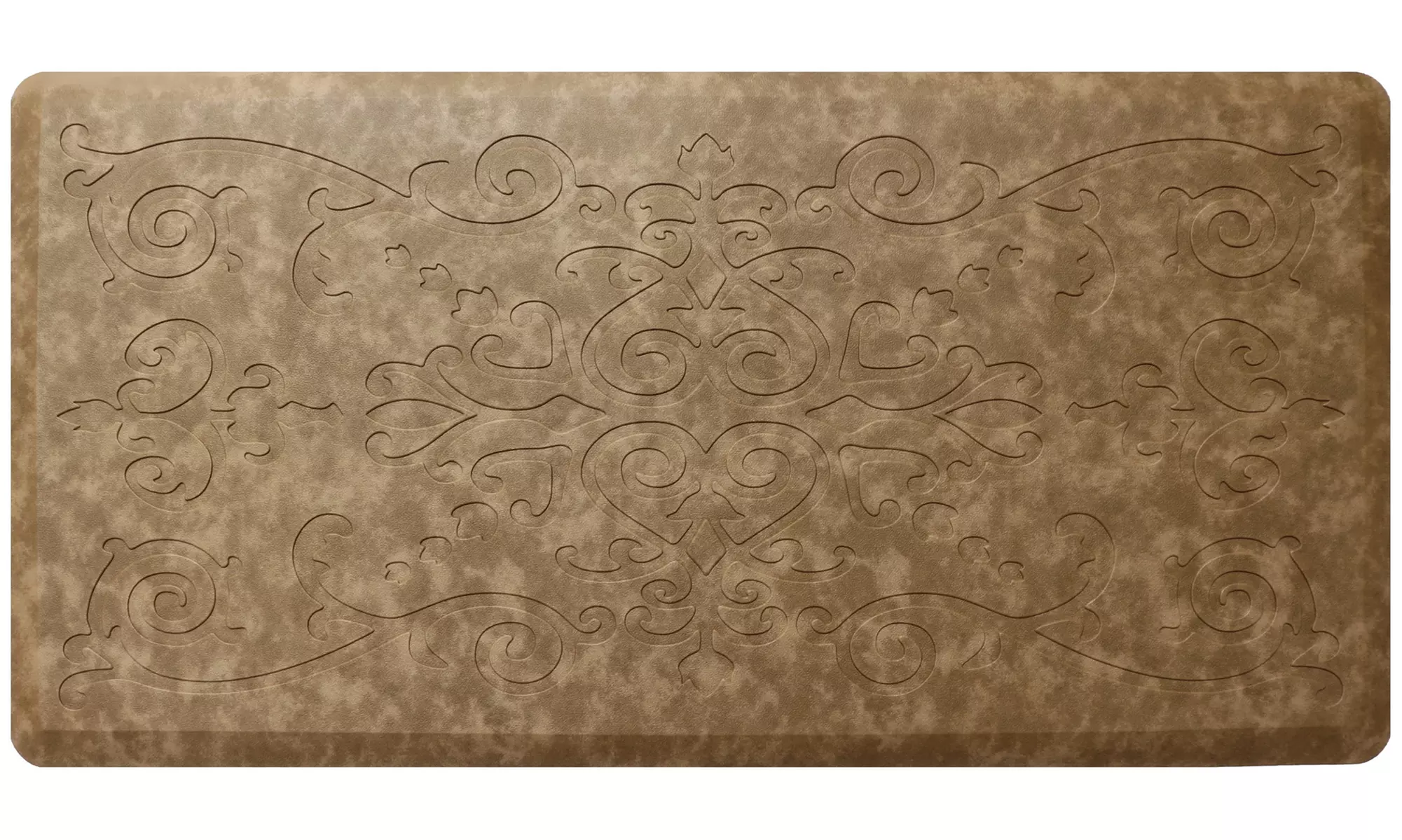 Cloud Comfort Medallion Embossed Floor Mat - Multiple Sizes & Colors