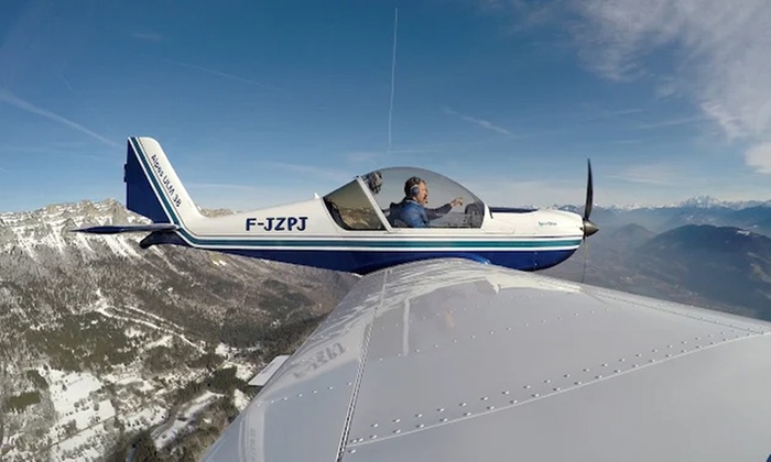 Vol ou initiation au pilotage en avion ULM multiaxes avec Alpesulm
