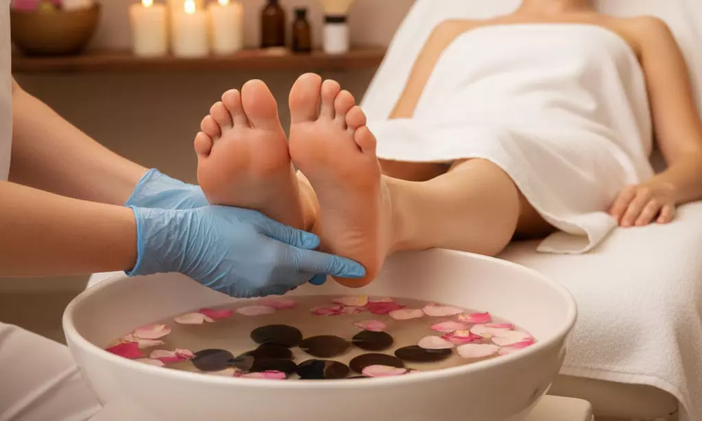 Beauty-Pakete mit Gesichtsreinigung, Fußpflege & Massage für 1 Person