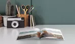 1 o 2 fotolibros personalizables en tamaño A5 con hasta 200 páginas