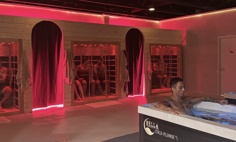 Contrast Therapy–Cold Plunge / Infrared Sauna or Compression Therapy