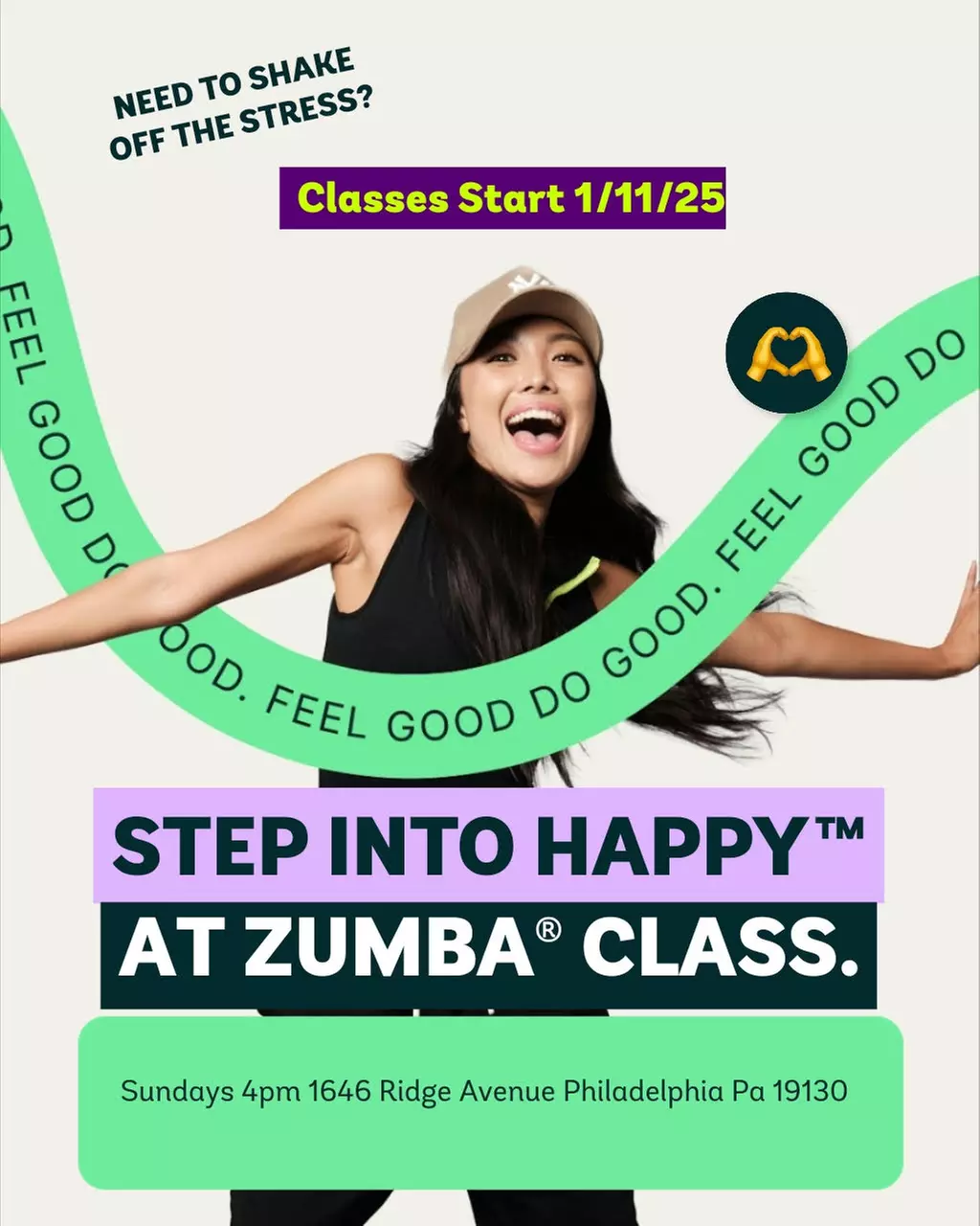 60-Minutes Zumba Classes: Tone Body, Boost Mood & Get Fit in Philly