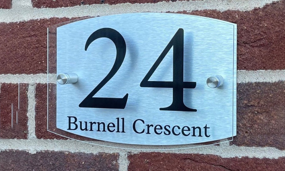 Double Panel Door Signs (Choice of Designs)