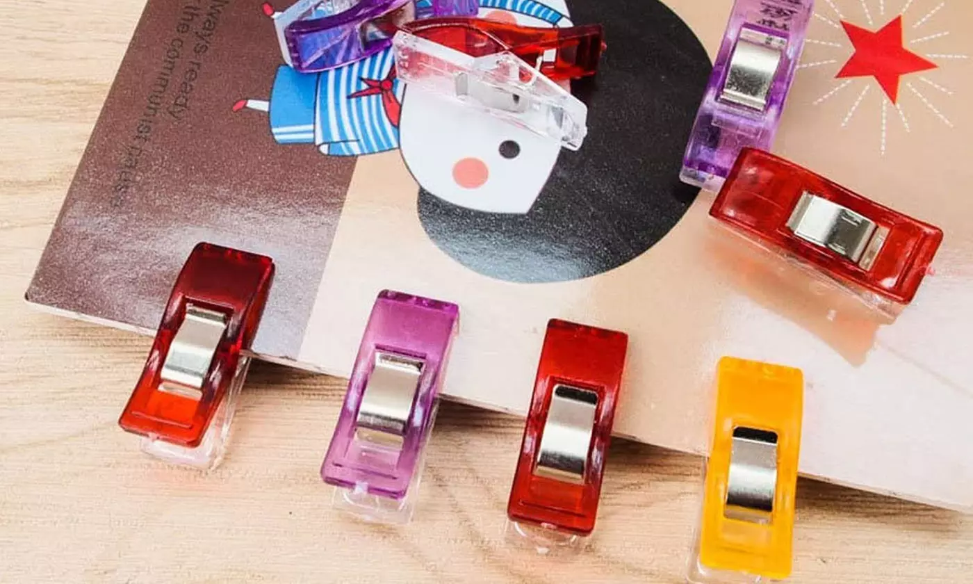 50/100Pcs Sewing Fabric Clips Clamp Craft Quilting Sewing Knitting Crochet Tools