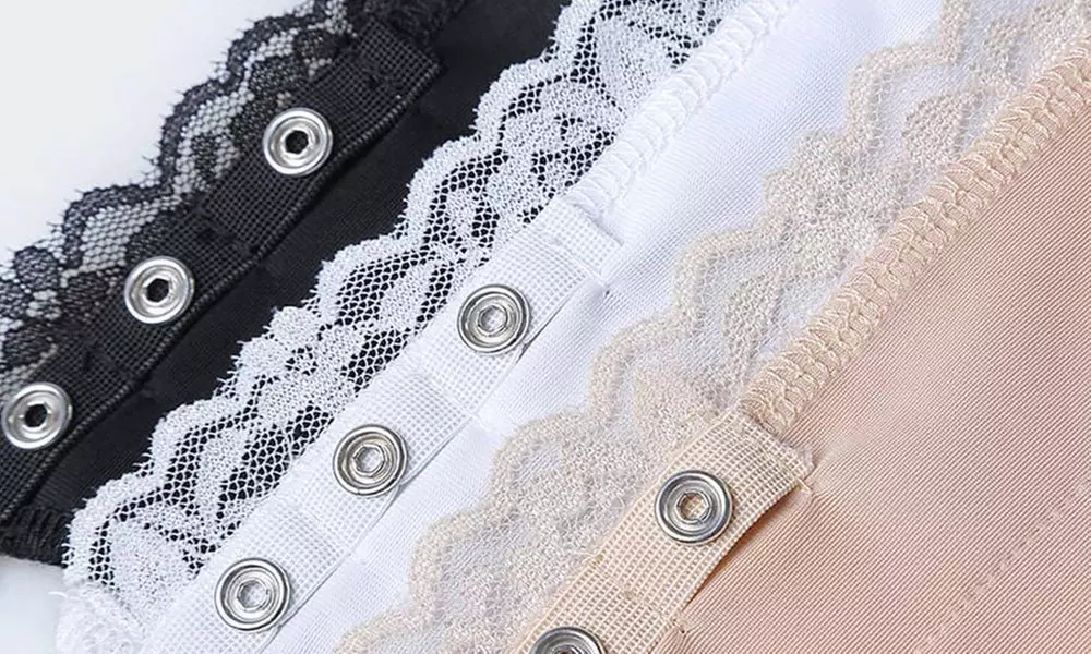 1x oder 3x Dekollete-Clou mit Spitze