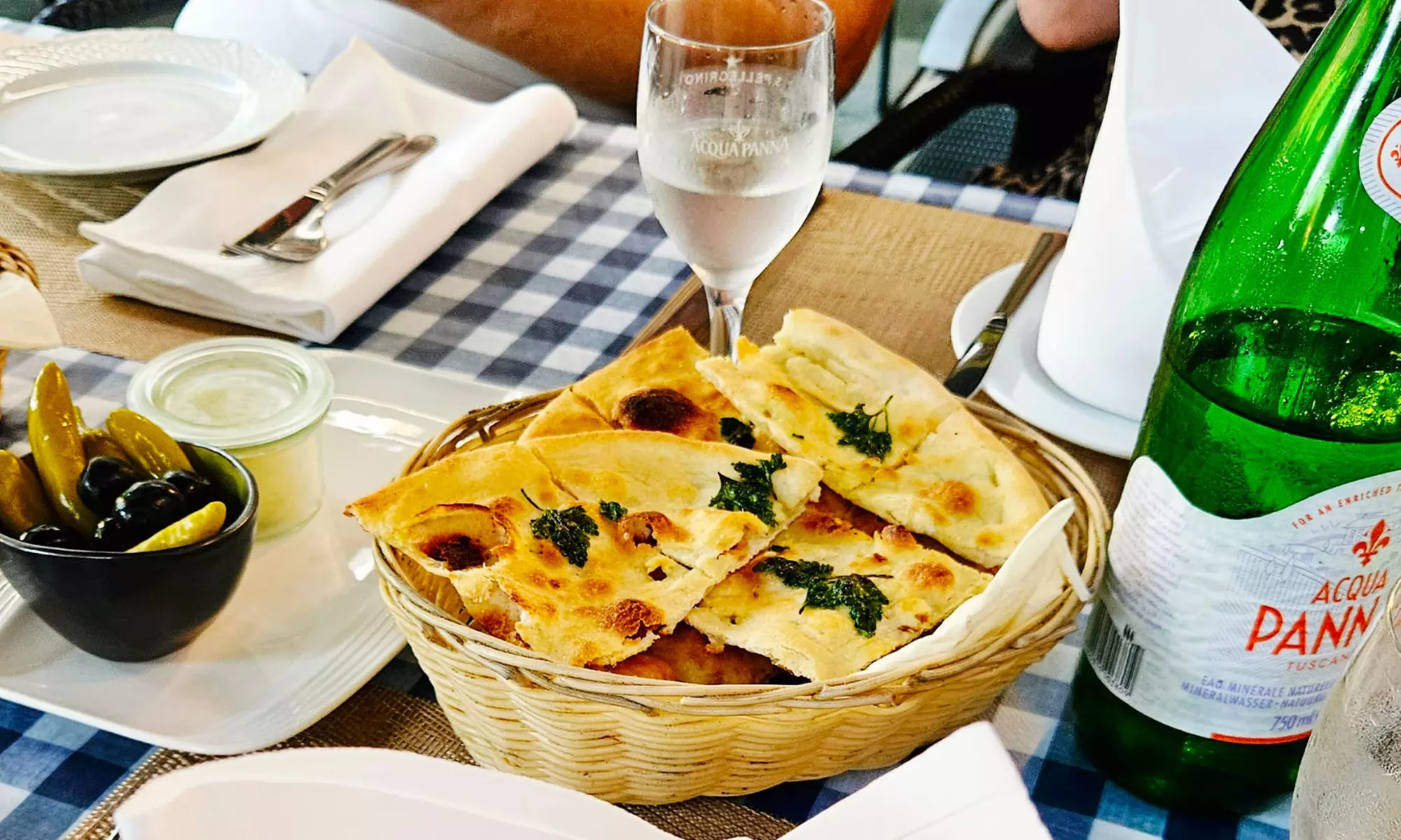 Italienisches 3-Gänge-Menü mit Pizza/Pasta nach Wahl für 2-4 Personen