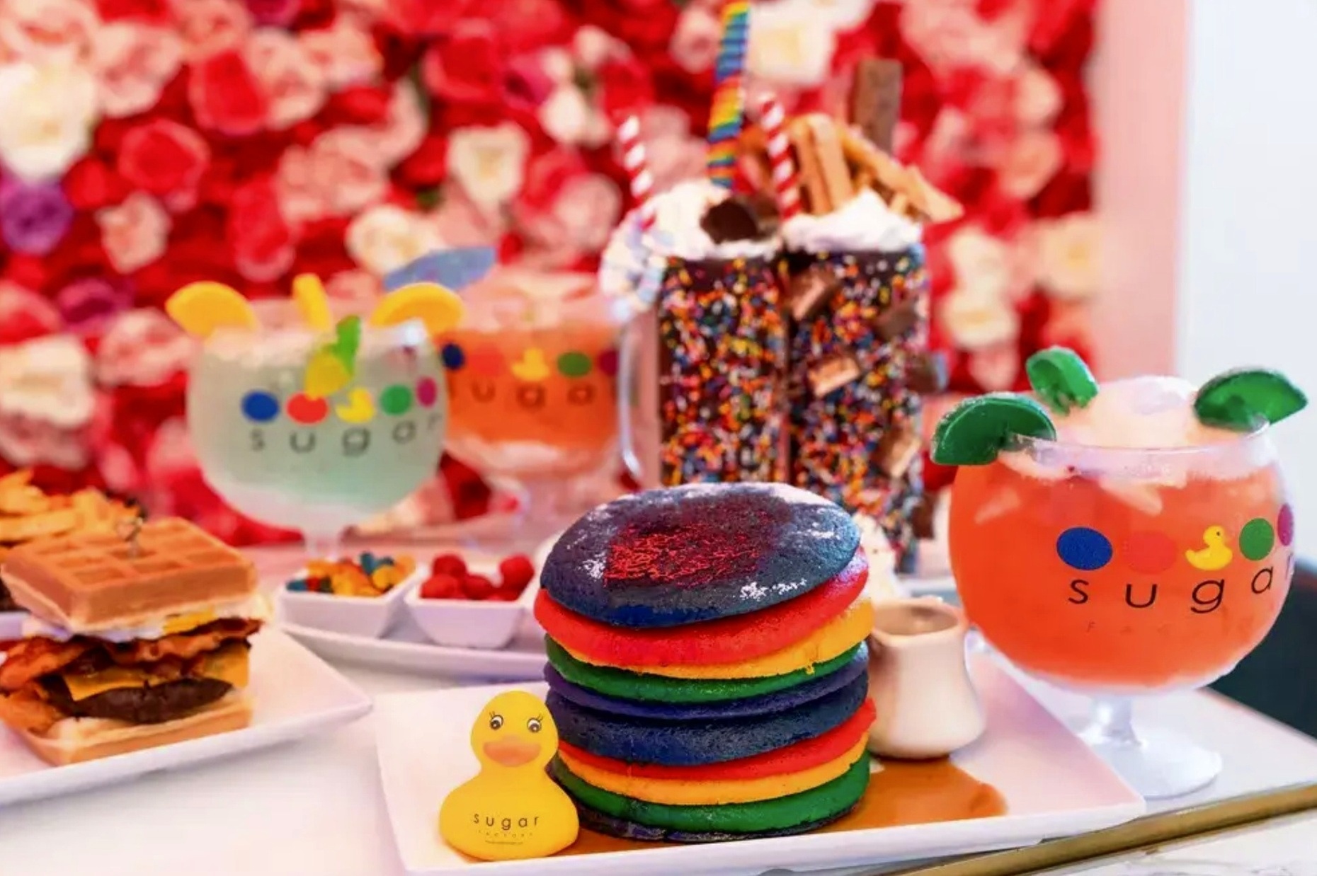 $100 Dining Credit or NYE Open Bar Party at Sugar Factory Las Vegas (Up to 31% Off)