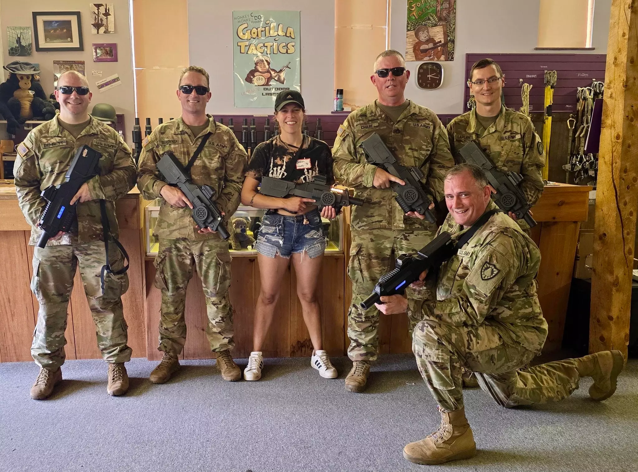 Outdoor Tactical Laser Tag Outing in Wiscasset