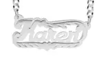 Custom Name Necklace Double Plated (Up to 75% Off)
