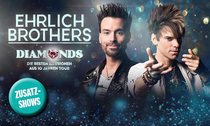 Ehrlich Brothers: Ticket vom 07.01. - 22.05.2026
