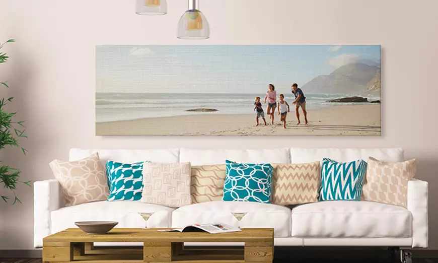 Personalised Canvas Print: Sizes from 50x75cm to 100x150cm